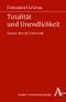 Totalität und Unendlichkeit Cover des Buches Totalität und Unendlichkeit (ISBN: 9783495480557)