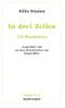 In drei Zeilen Cover des Buches In drei Zeilen (ISBN: 9783035800432)