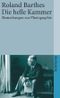 Die helle Kammer Cover des Buches Die helle Kammer (ISBN: 9783518381427)