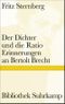 Der Dichter und die Ratio Cover des Buches Der Dichter und die Ratio (ISBN: 9783518738740)