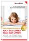 Auch das Lernen kann man lernen Cover des Buches Auch das Lernen kann man lernen (ISBN: 9783934333529)