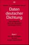 Daten deutscher Dichtung. Tl.1 Cover des Buches Daten deutscher Dichtung. Tl.1 (ISBN: 9783423030038)