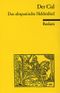 Der Cid Cover des Buches Der Cid (ISBN: 9783150007594)