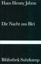 Die Nacht aus Blei Cover des Buches Die Nacht aus Blei (ISBN: 9783518223185)