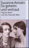 So geheim und vertraut Cover des Buches So geheim und vertraut (ISBN: 9783518458266)