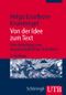 Von der Idee zum Text Cover des Buches Von der Idee zum Text (ISBN: 9783825223342)
