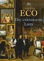 Die unendliche Liste Cover des Buches Die unendliche Liste (ISBN: 9783423346849)