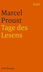 Tage des Lesens Cover des Buches Tage des Lesens (ISBN: 9783458344186)