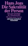 Die Sakralität der Person Cover des Buches Die Sakralität der Person (ISBN: 9783518296707)