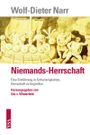 Niemands-Herrschaft Cover des Buches Niemands-Herrschaft (ISBN: 9783899656008)