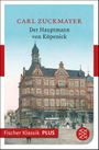 Der Hauptmann von Köpenick Cover des Buches Der Hauptmann von Köpenick (ISBN: 9783104017839)