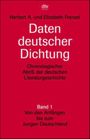 Daten deutscher Dichtung. Tl.1 Cover des Buches Daten deutscher Dichtung. Tl.1 (ISBN: 9783423030038)